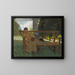 La Sieste - Winslow Homer — gerahmtes Bild an der Wand