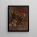 Le Studio - Winslow Homer — gerahmtes Bild an der Wand