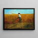 Der Veteran in einem neuen Feld - Winslow Homer — gerahmtes Bild an der Wand