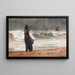 Der Wächter von Tynemouth - Winslow Homer — gerahmtes Bild an der Wand