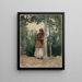 Unter einer Palme - Winslow Homer — gerahmtes Bild an der Wand