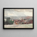 Ansicht von Santiago de Cuba - Winslow Homer — gerahmtes Bild an der Wand
