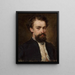 Portrait de Wodzimierz de Rosenwerth Ruycki - Witold Pruszkowski — gerahmtes Bild an der Wand