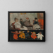 Puppen - Witold Wojtkiewicz — gerahmtes Bild an der Wand
