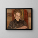 Portrait de Maksymilian Rosen - Witold Wojtkiewicz — gerahmtes Bild an der Wand