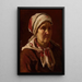 Portrait d'Helena Jaworska née Rapacka - Wojciech Gerson — gerahmtes Bild an der Wand