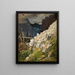 Erosion im White Water-Tal in den Tatraen - Wojciech Gerson — gerahmtes Bild an der Wand
