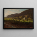 Landschaft im Voralpengebiet - Wojciech Gerson — gerahmtes Bild an der Wand