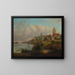 Ansicht der Altstadt und der Neustadt von Norden - Wojciech Gerson — gerahmtes Bild an der Wand