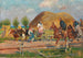Begegnung auf dem Weg zum Dorf - Wojciech Kossak — Ansicht des Kunstwerks