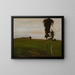 Abend - Wojciech Weiss — gerahmtes Bild an der Wand