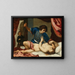 Tarquin und Lucrèce - Atelier de Felice Ficherelli — gerahmtes Bild an der Wand