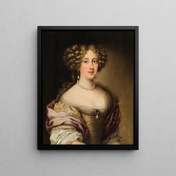 Workshop of Ferdinand Voet - Portraits Of Cristina Dudley Paleotti.webp