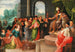 Die Königin von Saba und König Salomo - Atelier von Frans Francken dem Jüngeren — Ansicht des Kunstwerks
