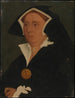 Lady Rich Elizabeth Jenks ist 1558 verstorben - Atelier von Hans Holbein dem Jüngeren — Ansicht des Kunstwerks