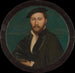 Portrait eines Mannes, Sir Ralph Sadler - Atelier von Hans Holbein dem Jüngeren — Ansicht des Kunstwerks