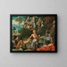 Saint Jérôme dans le désert - Atelier de Joachim Patinir — gerahmtes Bild an der Wand
