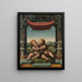 Die Kinder Christus und Johannes der Täufer umarmend - Atelier von Joos van Cleve — gerahmtes Bild an der Wand