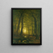 Abend im Wald - Worthington Whittredge — gerahmtes Bild an der Wand
