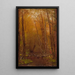 Les Bouleaux des Catskills - Worthington Whittredge — gerahmtes Bild an der Wand