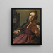 Sainte Cécile - Wouter Pietersz. Crabeth II — gerahmtes Bild an der Wand