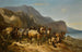 Rochers rouges à Menton - Wouterus Verschuur — Ansicht des Kunstwerks