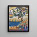 Ohne Titel - Wu Shujun — gerahmtes Bild an der Wand