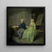 Ein Maler mit seiner Frau - Wybrand Hendriks — gerahmtes Bild an der Wand