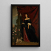 Portrait einer Frau, wahrscheinlich Sophia Anna van Pipenpoy, um 1618-1670, Gräfin von Schellart - Wybrand de Geest — gerahmtes Bild an der Wand