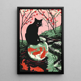 Tabelle Katze und Fischglas
