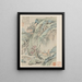 Album des paysages saisonniers Feuille B Blatt vorherige 1 - Xiao Yuncong — gerahmtes Bild an der Wand