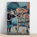 Reproduktion des Gemäldes Yamamoto Kansuke Haruyuki - Utagawa Kuniyoshi