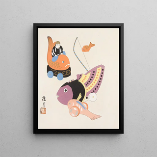 Yamashita Hakuba - Japanese Folk Toys Kydo gangu sh haru Pl08.webp