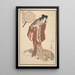Hinazuru von Naka Ogiya in Onna Jittoku - Yanagawa Shigenobu — gerahmtes Bild an der Wand