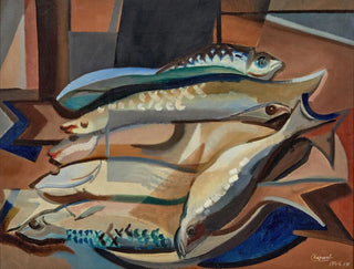 Youla Chapoval - Nature morte aux poissons.webp