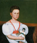 Mädchen sitzend - Zedekiah Belknap — Ansicht des Kunstwerks
