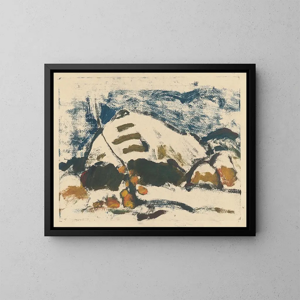 Herbst - Zolo Palugyay — gerahmtes Bild an der Wand
