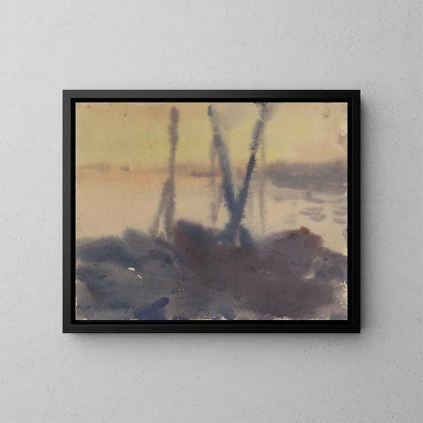 Bateaux - Zolo Palugyay — gerahmtes Bild an der Wand