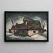 Cottages - Zolo Palugyay — gerahmtes Bild an der Wand
