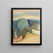 Flanc de coteau - Zolo Palugyay — gerahmtes Bild an der Wand