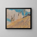 Landschaft - Zolo Palugyay — gerahmtes Bild an der Wand