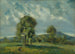 Landschaft von Liptov mit Bäumen - Zolo Palugyay — Ansicht des Kunstwerks