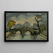 Pont à Paris - Zolo Palugyay — gerahmtes Bild an der Wand