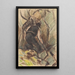 Faucheur - Zolo Palugyay — gerahmtes Bild an der Wand
