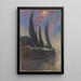 Ambiance nocturne - Zolo Palugyay — gerahmtes Bild an der Wand