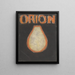 Orion - Zolo Palugyay — gerahmtes Bild an der Wand
