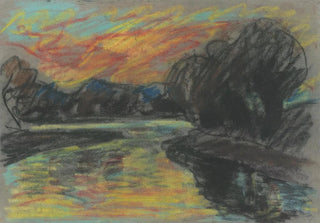 Zolo Palugyay - River in a Dark Willow Grove.webp