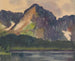 Hügel mit Felsen über dem Fluss - Zolo Palugyay — Ansicht des Kunstwerks