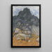 Felsen-Gipfel - Zolo Palugyay — gerahmtes Bild an der Wand