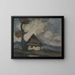 Einsamkeit - Zolo Palugyay — gerahmtes Bild an der Wand